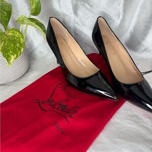 Christian Louboutin Glossy Black Heels